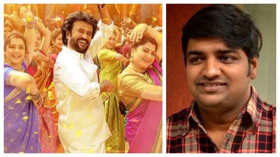 ரஜினியிடம் எடக்கு மடக்காக கேள்வி கேட்ட சதீஷ்... அவரை நாசூக்காக விரட்டிய சூப்பர் ஸ்டார்