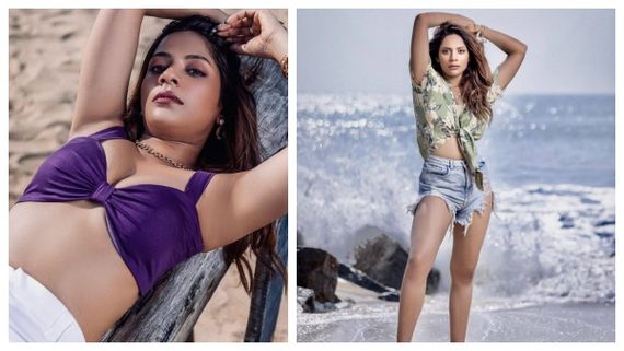 கிழிந்த டவுசர்..பட்டன் போடாத சட்டை..ஐஸ்வர்யா தத்தாவின் ரணகளமான க்ளிக்ஸ்!