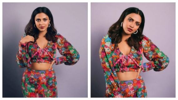 கலர்புல் காம்போவில் புகைப்படங்களை வெளியிட்ட அமலா பால்.. வாழ்க்கையிலும் வண்ணங்களை சேர்க்க விருப்பமாம் 