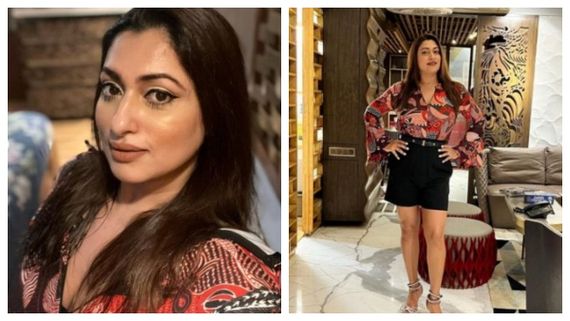 “கருப்புதான் எனக்கு பிடிச்ச கலரு“ மாளவிகாவா இது?...அடையாளமே தெரியாமல் ஆகிட்டாங்களே!