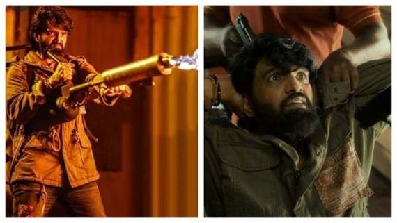 குலுகுலு சந்தானம் கையில் ஃபயர் கன் .. இப்போ இது தான் ட்ரெண்டா? மிரட்டும் திரைப்படங்கள்!