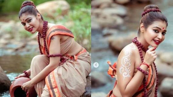 அன்று ராதா..இன்று சீதா.. தினம் தினம் இணையத்தை திணறவிடும் தர்ஷா குப்தா! 