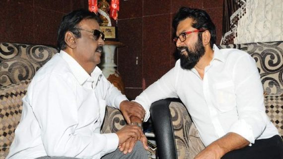 என்னை அடிக்கச் சொல்வார் கேப்டன்... விஜயகாந்தை புகழ்ந்து தள்ளிய சரத் குமார்