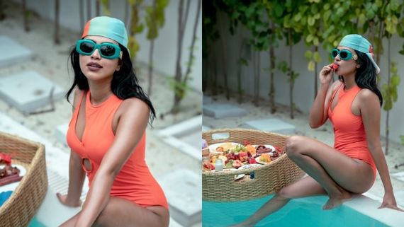 உறிச்சி வச்ச ஆரஞ்சு பழமாக மாறிய அமலா பால்.. மாலத்தீவில் ஒரே மஜா தான் போல.. சூடான இணையம்! 