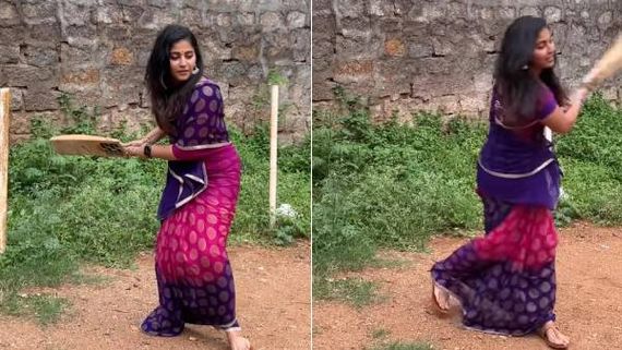 க்யூட்டா பேட்டை புடிச்சு..கிரிக்கெட் விளையாடிய நடிகை அஞ்சலி..ரசித்து பார்க்கும் பேஃன்ஸ்!