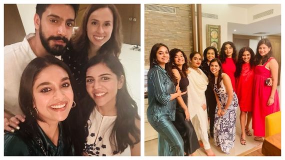 என்னாது கீர்த்தி சுரேஷுக்கு திருமணமா? டாப் நடிகைகளுடன் கேர்ள்ஸ் நைட் பார்ட்டி கொண்டாடி இருக்காரே! 