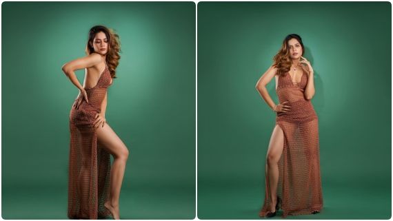 உடல் எடையை குறைத்து கவர்ச்சியில் ரசிகர்களை திக்குமுக்காட வைக்கும்  ஐஸ்வர்யா தத்தா! 