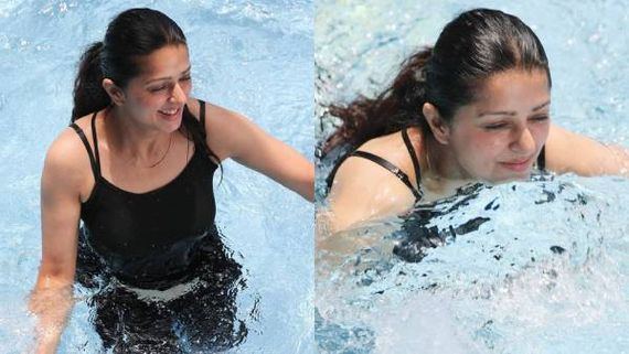 நீச்சல் குளத்தில் கண் சிமிட்டும் பூமிகா..செம ஹாட்டு மச்சி என வர்ணிக்கும் ரசிகாஸ்!