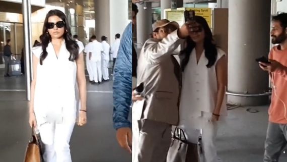 கண்ணாடி கழட்டல.. சிரிப்பே இல்லை.. மும்பை விமான நிலையத்தில் ரசிகர்களுடன் செல்ஃபி எடுத்த சமந்தா! 