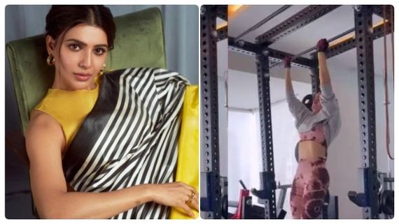 நடக்கக்கூட முடியலையா யாரு சொன்னா? ஃபுல் அப்ஸ் எடுத்த சமந்தா.. குவியும் வாழ்த்து!