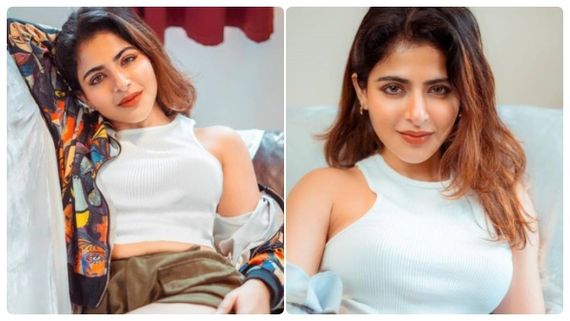 லிப் ஸ்டிக் போட்டு.. சட்டையை கழட்டி விட்டு.. ஓவர் அலப்பறை கொடுத்த ஐஸ்வர்யா மேனன்!