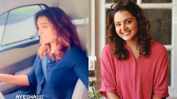 காருக்குள் பண்ற விஷயமா இது..? துணிவு நாயகி மஞ்சு வாரியரின் அட்ராசிட்டி... ட்ரெண்டாகும் வீடியோ!