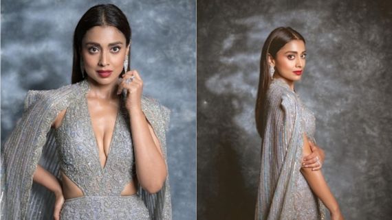 தாறுமாறாக கவர்ச்சியில் ரசிகர்களுக்கு கொக்கி போடும் ஷ்ரேயா சரண்.. சரணடைந்த ரசிகர்கள்! 