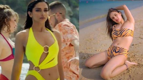 பதான் பாட்டுக்கு பிகினியில் குத்தாட்டம் போட்ட நடிகை.. தீபிகாவை விட சூப்பர் என குவியும் கமெண்ட்ஸ்!