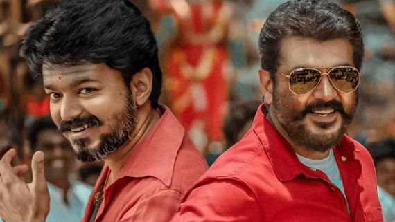 அஜித்தை மனம் திறந்து பாராட்டிய விஜய்... அப்போ போட்டியெல்லாம் ரசிகர்களுக்காக மட்டும் தானா?  