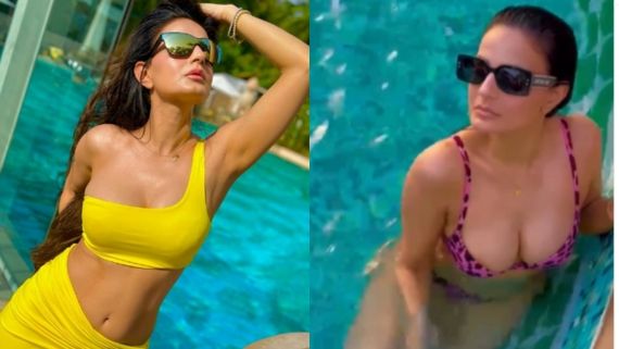 Ameesha Patel: விஜய் பட ஹீரோயினா இவர்.. மினி பிகினியில் வேறலெவல் குளியல்.. டிரெண்டாகும் வீடியோ! 