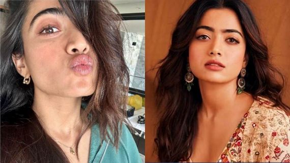 Rashmika mandanna :உதட்டை குவித்து.. ரசிகர்களுக்கு ராஷ்மிகா கொடுத்த பரிசு என்ன தெரியுமா? 
