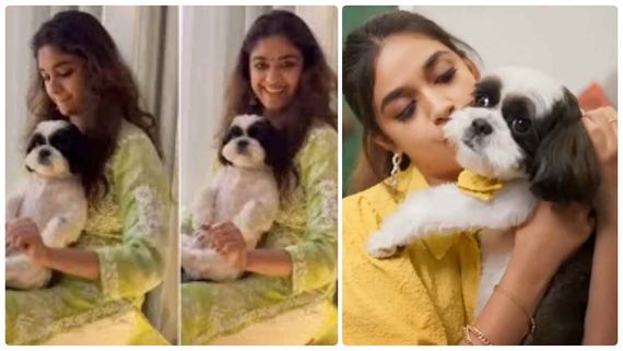  Keerthy Suresh - எத்தனை கிஸ் கொடுத்திருக்கேன் ஒன்னே ஒன்னு கொடுடா.. கீர்த்தி சுரேஷ் கெஞ்சல் 