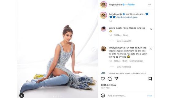 Pooja Hegde :எல்லாமே கனவு போல இருக்காம் பூஜா ஹெக்டேவுக்கு.. எதைப் பத்தி பேசியிருக்காங்க தெரியுமா? 