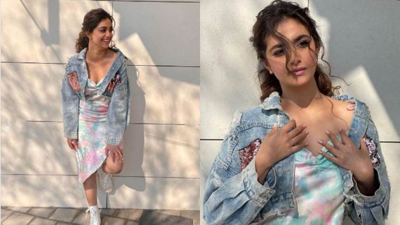 இப்படி எல்லாம் போஸ் கொடுத்தா எப்படி.. வயசு பசங்க பாவம் இல்லையா? கீர்த்தி சுரேஷின் ஹாட் போஸ்!