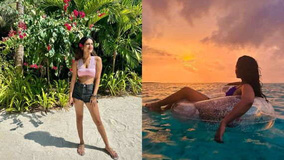 Priya Varrier: ப்ளூ பிகினியில்.. மாலத்தீவில் சோலோவாக மஜா பண்ணும் பிரியா வாரியர்.. செம க்ளிக்ஸ்! 