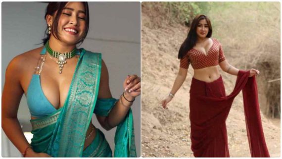 Sofia Ansari: இதுக்கு சேலையை கட்டாமலே இருக்கலாம்.. எல்லாமே எக்ஸ்ட்ரா கிளாமர் தான் சோஃபியா அன்சாரி! 