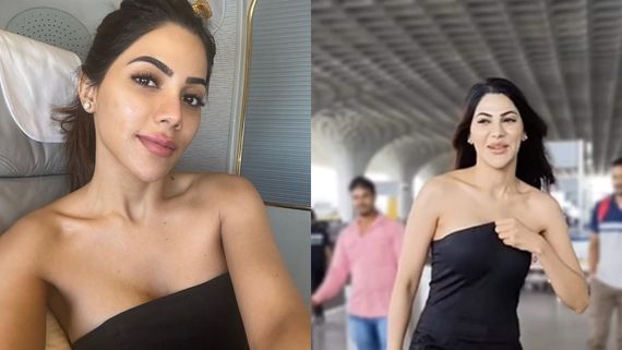 Nikki Tamboli: உடுக்கை இழந்தவள் கை போல.. நழுவிய ஆடை.. ஒரு செகண்ட்டில் தப்பித்த காஞ்சனா நடிகை! 