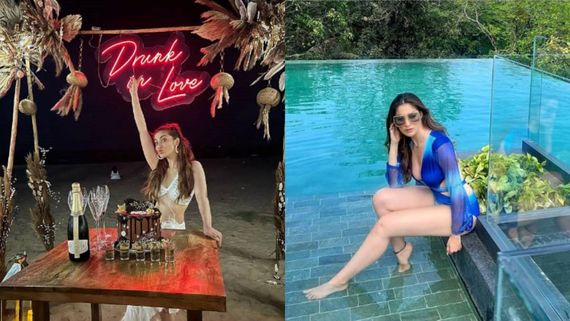 Raai Laxmi: சரக்குடன் செம மஜாவாக பார்ட்டி பண்ண ராய் லக்‌ஷ்மி.. அவரே வெளியிட்ட போட்டோ! 