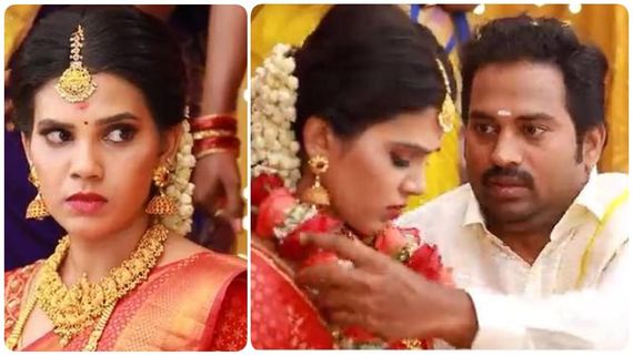 Bharathi kannamma 2 :அன்புவை திருமணம் செய்யும் சூழல்.. கணவனிடம் வெறுப்பை உமிழும் சாந்தி! 