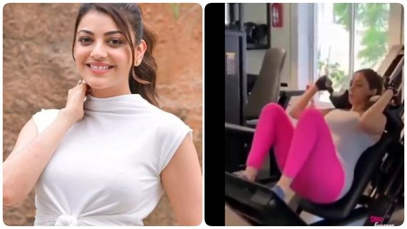 Kajal Agarwal :வெறித்தனமாக வொர்க் அவுட் செய்யும் இந்தியன் 2 நடிகை.. அழகு ரகசியம்! 
