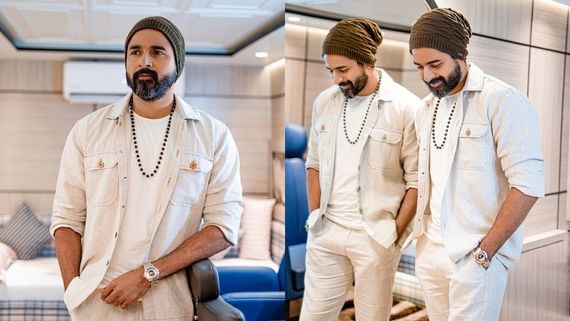  Sivakarthikeyan: ஸ்டைல் லுக்கில் மாஸ் காட்டும் சிவகார்த்திகேயன்.. தலையில் க்யூட் மாஸ்க்!