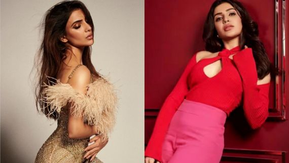  Samantha: தங்கநிற ஆடையில் ஜொலிக்கும் சமந்தா.. குதூகலத்தில் ரசிகர்கள்!