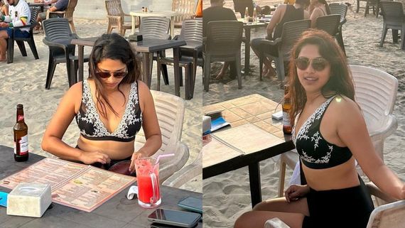  Amala paul: மது பாட்டிலுடன் கவர்ச்சி போஸ் கொடுத்த அமலா பால்.. ரசிகர்கள் உற்சாகம்!