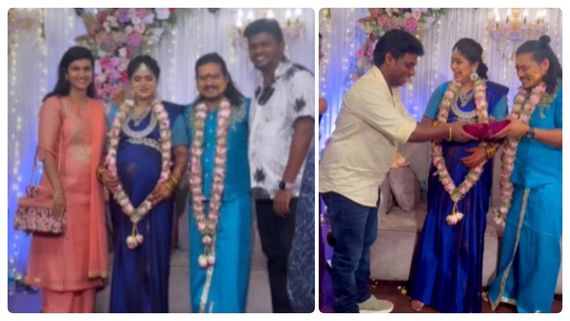 Vijay Tv Pugazh: மனைவி வளைகாப்பில் ப்ளூ சட்டை மாறனாக மாறிய புகழ்.. எப்படி இருக்காரு பாருங்க! 