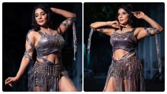 மொத்தமாக சில்காக மாறிய சாக்ஷி அகர்வால்.. போட்டோஷூட் பார்த்து கிரங்கிபோன ரசிகர்கள்!