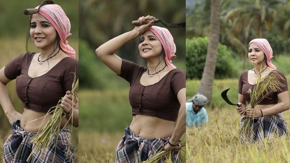 நான் கேரள பெண் குட்டி.. மலையாள தேச உடையில் மசிய வைக்கும் சாக்ஷி அகர்வால்!