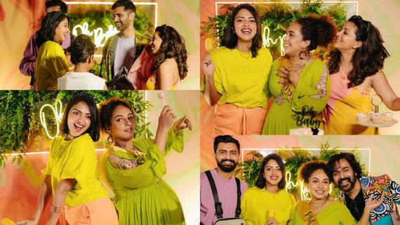  Actress Amala paul: வளைகாப்பு நிகழ்ச்சி.. கணவருடன் அமலா பால் கலர்புல் காம்பினேஷன்!