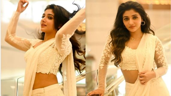  Actress Mirnaa: காற்றில் அலைமோதும் கூந்தலுடன் க்யூட் போஸ்... மிர்ணாவின் கலக்கல் போட்டோஸ்!