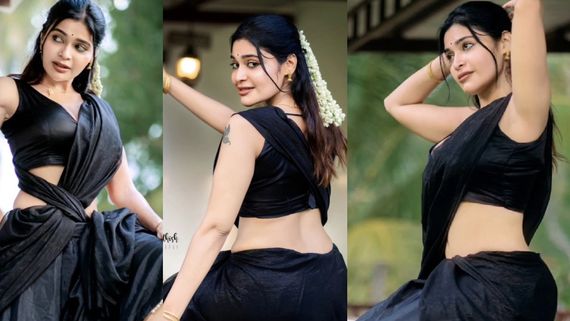 Dharsha gupta: ஜோதிகா என்ன ஜோதிகா… கருப்பு உடையில் தர்ஷா குப்தாவை பாருங்க!