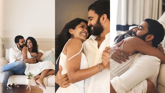 ஒரே ரொமான்ஸ் மூட்.. இணையத்தை அலறவிட்ட அசோக் செல்வன்-கீர்த்தி பாண்டியன் போட்டோஸ்!