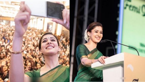 விஜய் செல்ஃபி ஒரு பக்கம் தீயாய் பரவுது.. இன்னொரு பக்கம் நயன்தாரா எடுத்த செல்ஃபியை பார்த்தீங்களா!