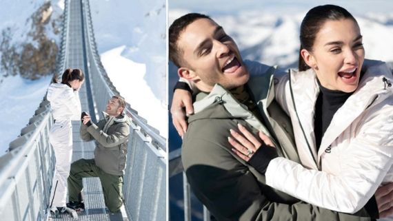  Amy Jackson: பனிபடர்ந்த சூழலில் காதல் பிரபோஸல்.. நடிகரின் காதலை உறுதி செய்த எமி ஜாக்சன்!