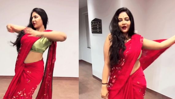 காத்தோட்டமா இருக்குனு இப்படியா? புடவையில் ஆட்டம் போட்ட ரேஷ்மா.. ரசித்து பார்க்கும் பேன்ஸ்!