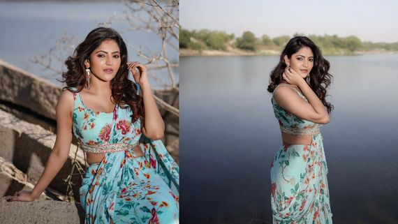 புடவை கட்டுனத கூட ஏத்துக்கலாம்.. அதுக்கு ஒரு பெல்ட் போட்ட பாத்தியா.. அதுல்யா ரவியின் அலப்பறை!