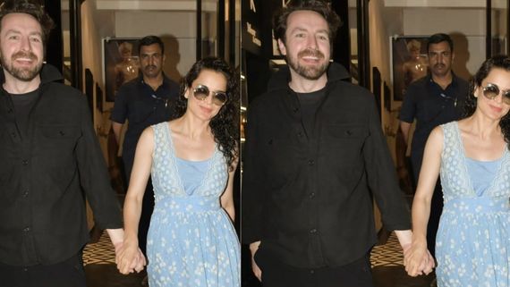 Kangana Ranaut: “சார் யாரு... அமெரிக்க மாப்பிள்ளையா...?” ஜோடியாக வலம் வரும் கங்கனா ரனாவத்..!