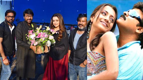Actress Trisha: 18 ஆண்டுகளுக்கு பிறகு மீண்டும் சிரஞ்சீவியுடன் இணைந்த த்ரிஷா! 