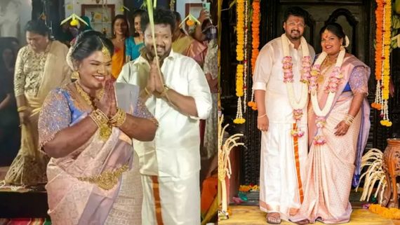 தங்கத்தால் செய்யப்பட்ட ரோபோ சங்கர் மகள் திருமண புடவை! விலை இவ்வளவா? இத்தனை விஷயம் இருக்கா? 