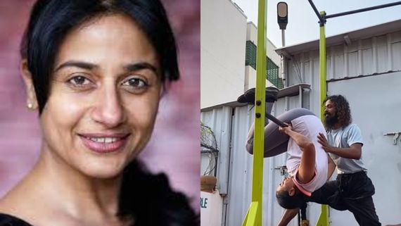 இதெல்லாம் பண்ணி 48 வருஷம் ஆகுது.. நிஜமாவே அந்தர் பல்டி அடித்த அனு ஹாசன்.. தீயாக பரவும் வீடியோ!