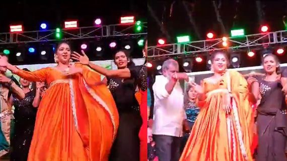 கோயில் திருவிழாவில் திடீரென குத்தாட்டம் போட்ட லட்சுமி மேனன்.. செல்ஃபி மோகத்தால் நடந்த தள்ளு முள்ளு!