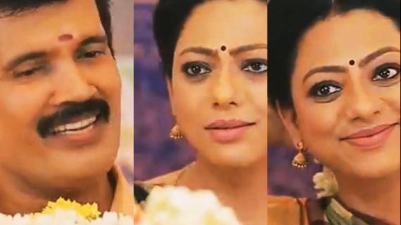 Baakiyalakshmi: பழனிச்சாமி கொடுத்த பூவை தலையில் வைத்துக் கொண்ட பாக்கியா.. அப்புறம் என்ன பாட்டு தான்!